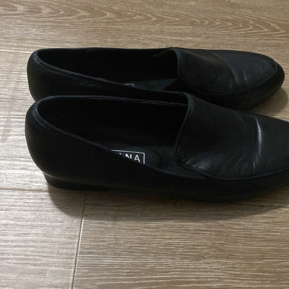 Sol Sana black genuine leather loafers. Size EU41/ US size 10 gently used - Picture 4 of 5